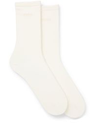 BOSS - Two-Pack Of Regular-Length Socks With Logos - Lyst