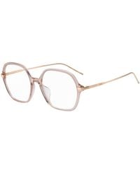 BOSS - Acetate Optical Frames With Temple Stripe - Lyst