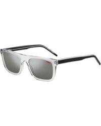 HUGO - Acetate Sunglasses With Layered Temples - Lyst