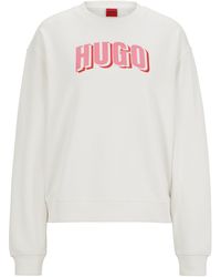 HUGO - Sweatshirt DEROXINA Oversize Fit - Lyst