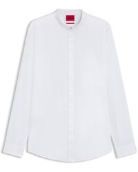 HUGO - Slim-Fit Shirt - Lyst