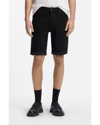 HUGO - Tapered-Fit Shorts - Lyst