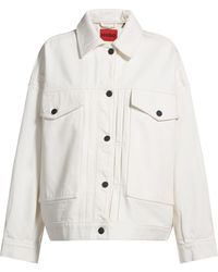 HUGO - Jeansjacke - Lyst