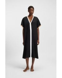 BOSS - Relaxed-Fit Beach Dress - Lyst