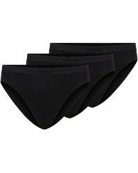 HUGO - Three-pack Of Stretch-modal Briefs With Logo Waistbands - Lyst