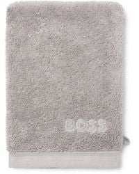 BOSS - Aegean-Cotton Washing Mitt With Tonal Logo - Lyst