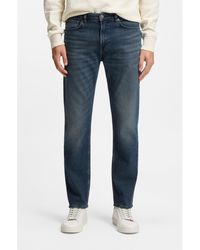 BOSS - Maine Regular-Fit Jeans - Lyst