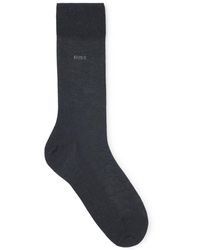 BOSS - Regular-Length Logo Socks - Lyst