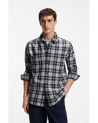 BOSS - Oversized-Fit Shirt - Lyst