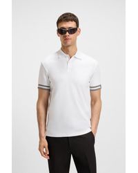 BOSS - Slim-Fit Polo Shirt - Lyst