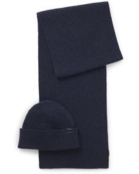 BOSS - Set Con Cappello E Sciarpa - Lyst