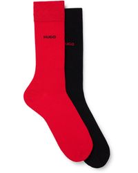 HUGO - 2 Pack Of Logo Socks - Lyst