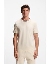 BOSS - White Men's T-shirts Size L - Lyst