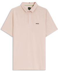 BOSS - Active Poloshirt Mit Feuchtigkeitsregulierung - Lyst