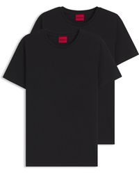 HUGO - Two-Pack Of Slim-Fit T-Shirts - Lyst