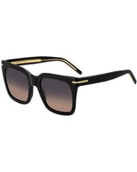 BOSS - Acetate Sunglasses With-Tone Hardware - Lyst