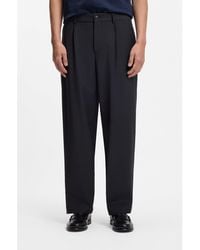 BOSS - Tapered-Fit Trousers - Lyst