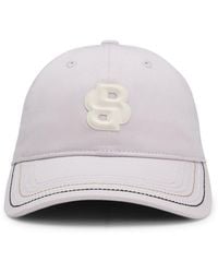 BOSS - Katoenen Pet Met Double B-Monogram Voor Ruiters - Lyst