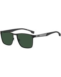 BOSS - Sunglasses With Rubber Temples - Lyst