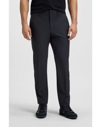 BOSS - Slim-Fit Trousers - Lyst