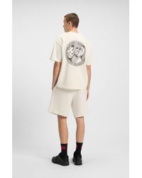 HUGO - Cotton-Jersey T-Shirt With Boxing Artwork - Lyst