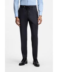 BOSS - One Slim-Fit Trousers - Lyst