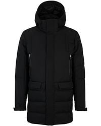 BOSS - Parka Repelente Al Agua Con Capucha Y Relleno De Plumón - Lyst