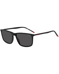HUGO - Acetate Sunglasses With Tubular Temples - Lyst
