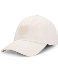 HUGO - Cotton-Twill Cap With Happy Embroidery - Lyst
