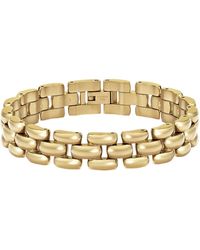 BOSS - Polished Bracelet With Engraved Logo Detail - Lyst