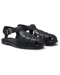 HUGO - Fisherman-Style Sandals - Lyst