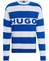 HUGO - Pullover SOBUEH Relaxed Fit - Lyst