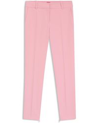 HUGO - Slim-Fit Broek Met Ritsen Onderaan De Pijpen - Lyst