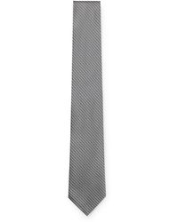 BOSS - One Silk Tie With Jacquard Pattern - Lyst