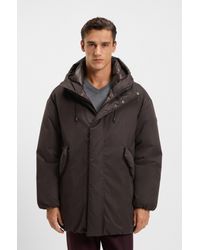 BOSS - Dark Brown Men's Casual Jackets Size 38r - Lyst