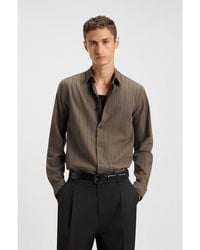 HUGO - Relaxed-Fit Shirt - Lyst