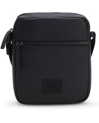 HUGO - Reporter Bag With Logo Patch - Lyst