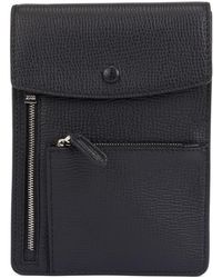 Men Hugo Boss Bags Pixel/_S Zip Env Mini Bag Blue Size One Size