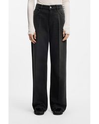BOSS - Boyfriend-Fit Jeans - Lyst