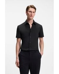 BOSS - Slim-Fit Shirt - Lyst