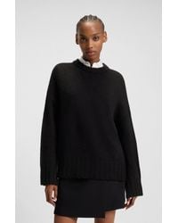 HUGO - Black Women's Sweaters Size S - Lyst