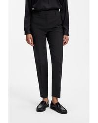 BOSS - Regular-Fit Trousers - Lyst