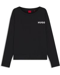 HUGO - Pyjama-Oberteil UNITE_LS-SHIRT Relaxed Fit - Lyst