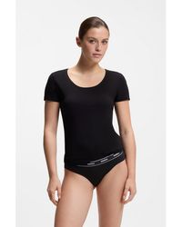HUGO - Triplet Brief Stripe Letter - Lyst