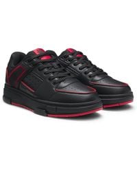 HUGO - Black Men's Sneakers Size 9 - Lyst