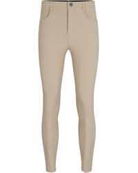 BOSS - Equestrian Knee-Grip Breeches - Lyst