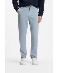 BOSS - Tapered-Fit Trousers - Lyst