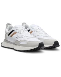 BOSS - Running-Style Trainers With Eva-Rubber Outsole - Lyst