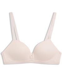 BOSS - Stretch-Jersey Underwire Bra With Logo Straps - Lyst