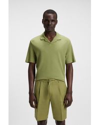BOSS - Green Men's Polo Shirts Size L - Lyst